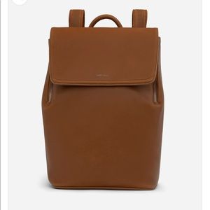 Fabi Vintage Vegan Backpack- Chili Cllour